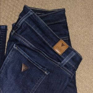 Guess Dark Wash Skinny Jeans